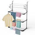 Knight 3-Tier Over The Door Clothes Airer-Grey