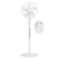 KNIGHT 16" Pedestal Stand Fan with Rotary Knob – White