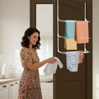 Knight 3-Tier Over The Door Clothes Airer-White