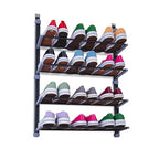 Over‑The‑Door Shoe Storage Organiser – 4‑Tier Hanging Rack| KNIGHT | Black