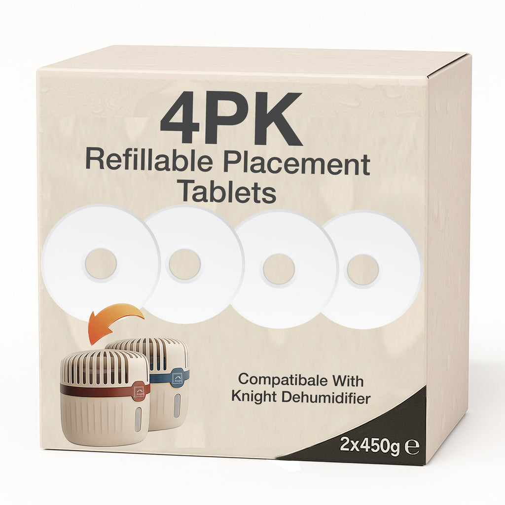 923799-KNIGHT Dehumidifier Refillable Tablets - 450g (Pack of 4)