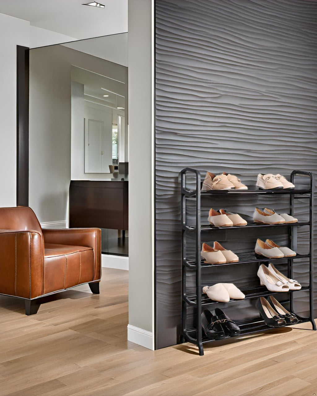 Knight 5 Tier Space Matt Colour Shoe Rack(5 Tier)
