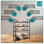 Knight 5 Tier Space Matt Colour Shoe Rack(5 Tier)