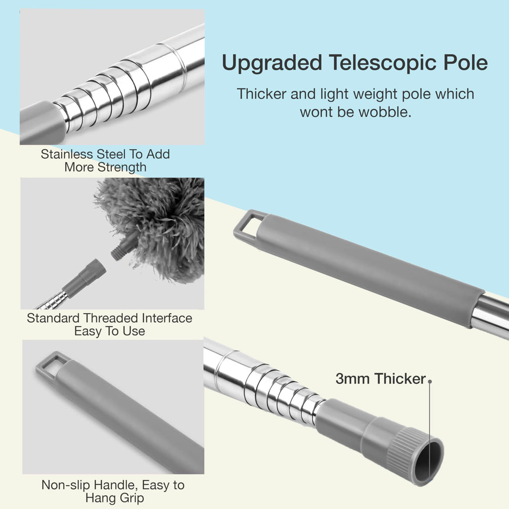Knight Telescopic Extendable Feather Duster