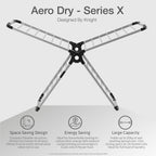 KNIGHT AeroDry‑Series X Heated Clothes Airer – Patent Design