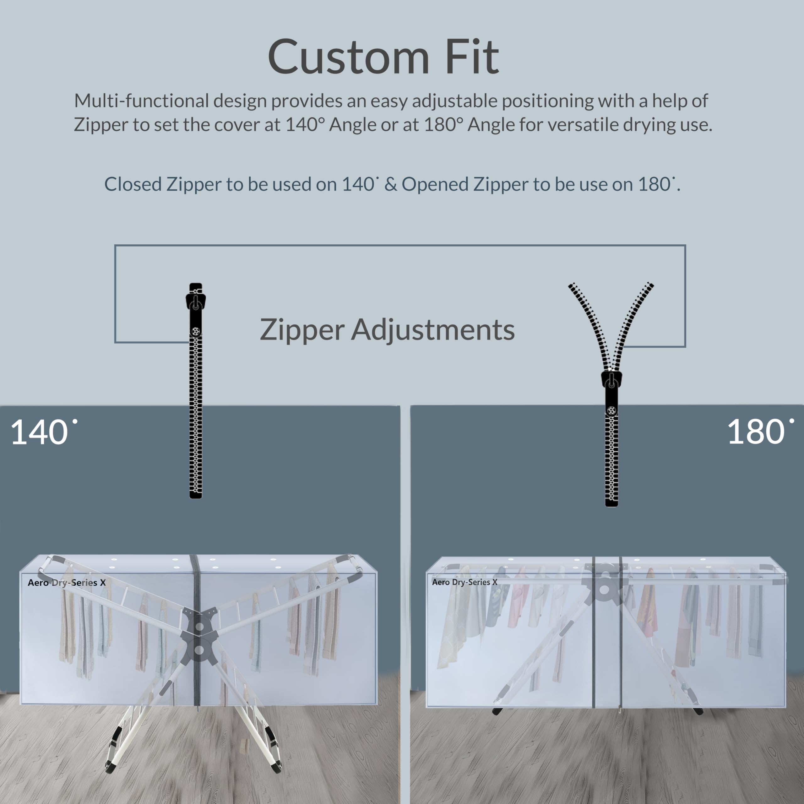 KNIGHT AeroDry‑Series X Heated Clothes Airer – Patent Design