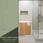 923140-KNIGHT Bamboo Laundry Hamper 105L - Dual Compartment Basket, With Removable & Washable Liner_Natural