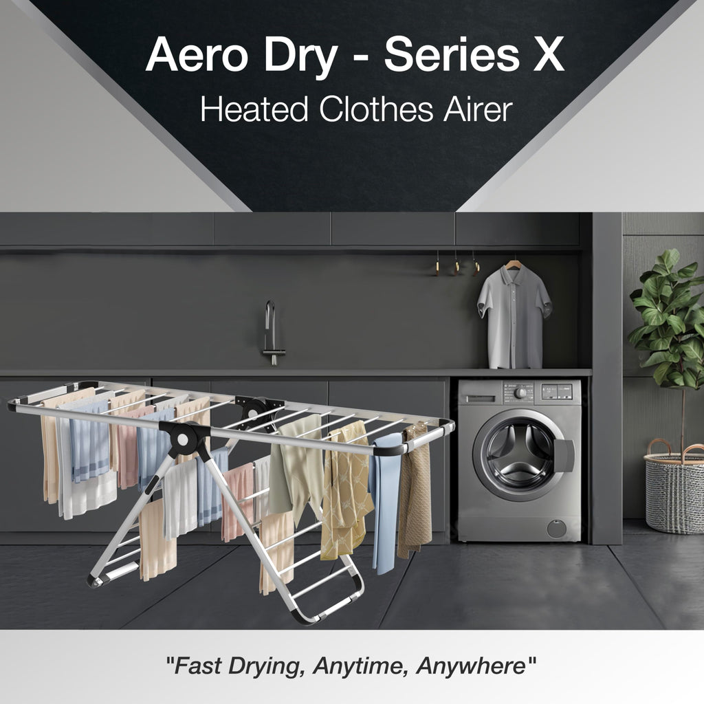 KNIGHT AeroDry‑Series X Heated Clothes Airer – Patent Design