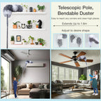 Knight Telescopic Extendable Feather Duster