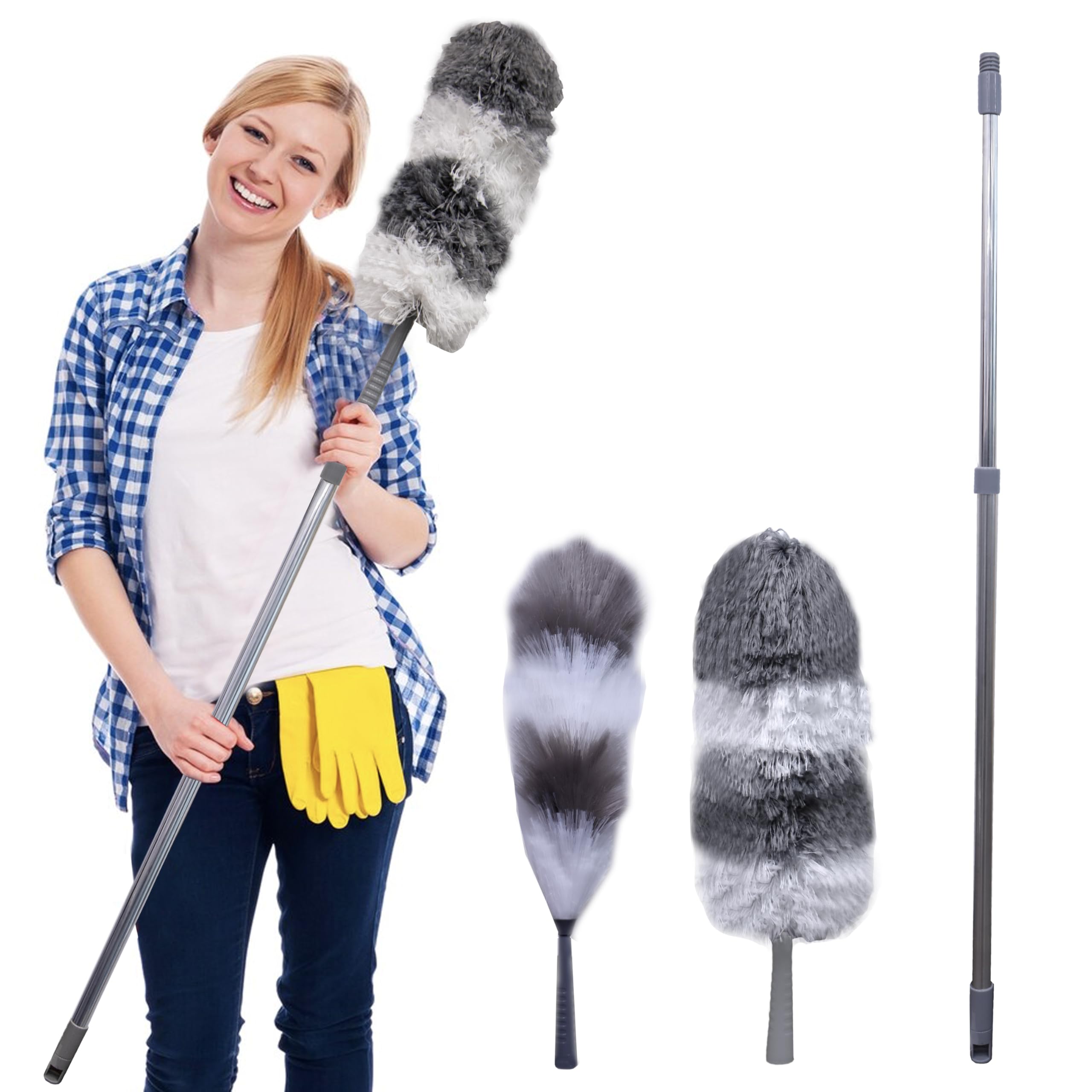 Knight Telescopic Extendable Feather Duster