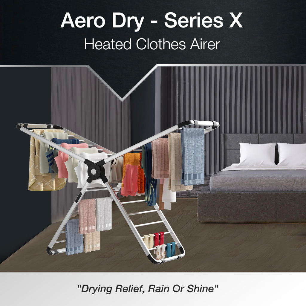 KNIGHT AeroDry‑Series X Heated Clothes Airer – Patent Design
