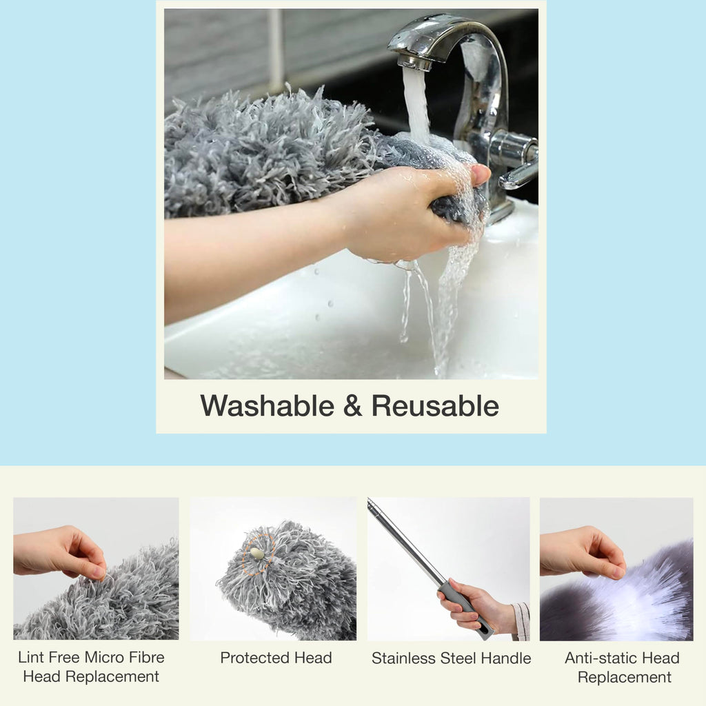 Knight Telescopic Extendable Feather Duster