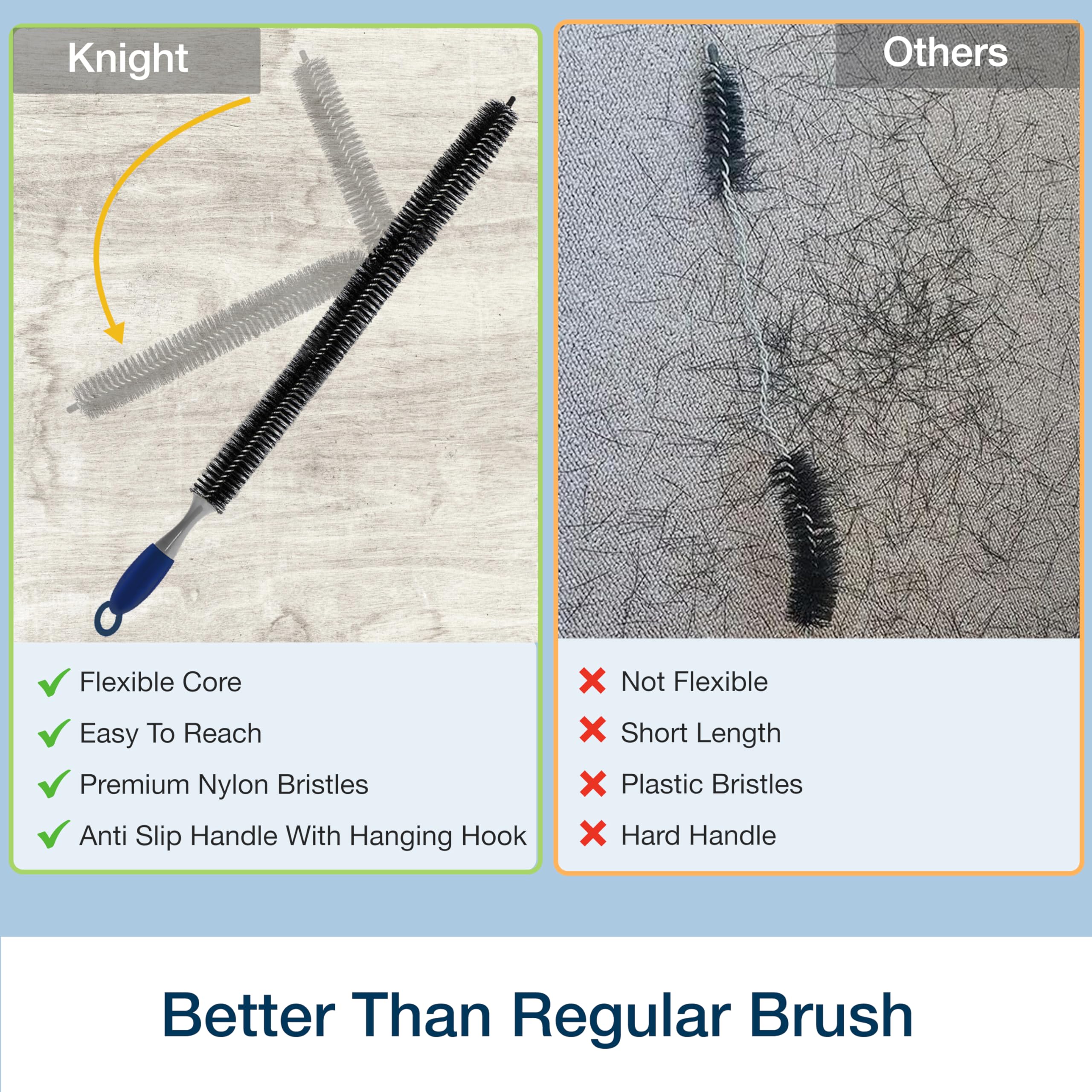 Knight Radiator Cleaner Brush