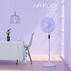 KNIGHT 2‑in‑1 16" Pedestal & Desk Fan with Remote Control – Lavender Purple
