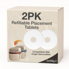 923782-KNIGHT Dehumidifier Refillable Tablets - 450g (Pack of 2)