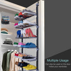 921702-KNIGHT Over Door Shoe Storage Organiser-8 Tier